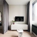 Апартаменты (Премиум-студия №31), Апартаменты Добрые квартиры в ЖК Пушкин