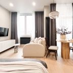 Апартаменты (Премиум-студия №31), Апартаменты Добрые квартиры в ЖК Пушкин