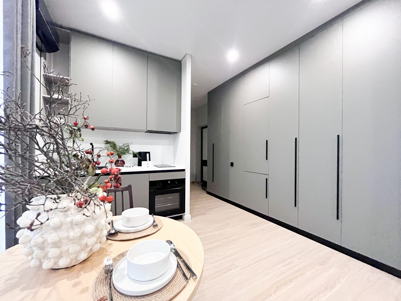 Апартаменты (Премиум-студия №31), Апартаменты Добрые квартиры в ЖК Пушкин