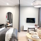 Апартаменты (Премиум-студия №31), Апартаменты Добрые квартиры в ЖК Пушкин