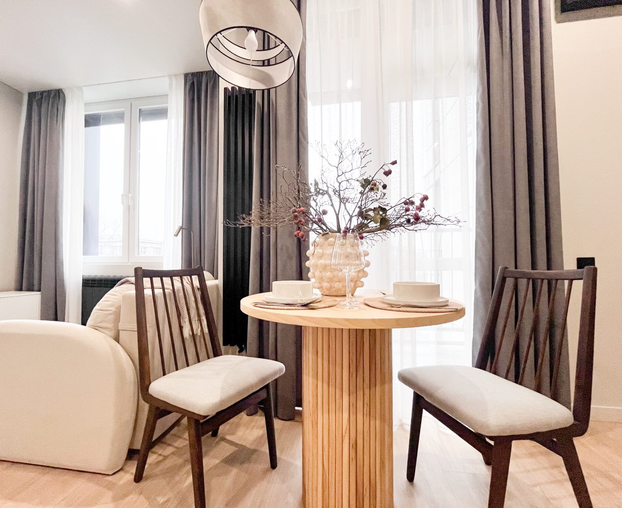 Апартаменты (Премиум-студия №31), Апартаменты Добрые квартиры в ЖК Пушкин