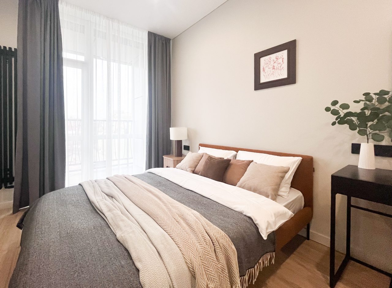 Апартаменты (Премиум-студия №38), Апартаменты Добрые квартиры в ЖК Пушкин