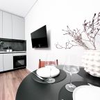 Апартаменты (Премиум-студия №71), Апартаменты Добрые квартиры в ЖК Пушкин