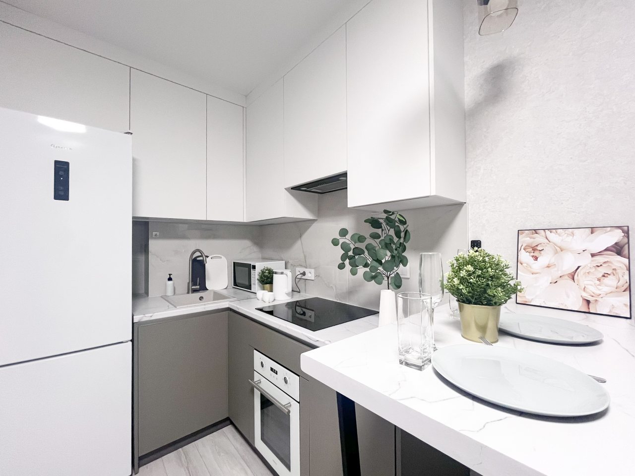 Апартаменты (Студия №101-1), Апартаменты Добрые квартиры Батайск