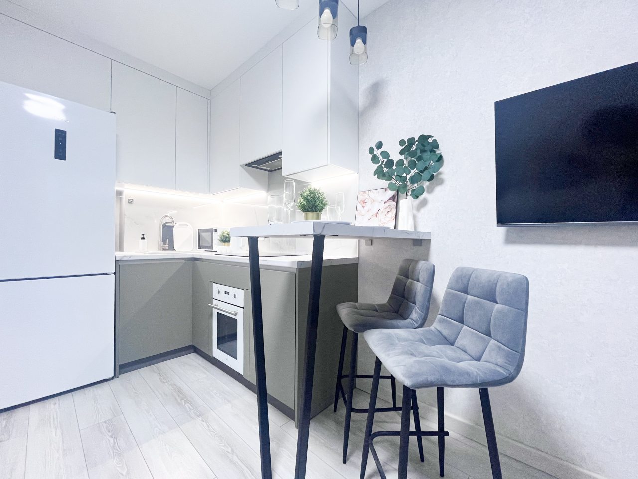 Апартаменты (Студия №101-1), Апартаменты Добрые квартиры Батайск