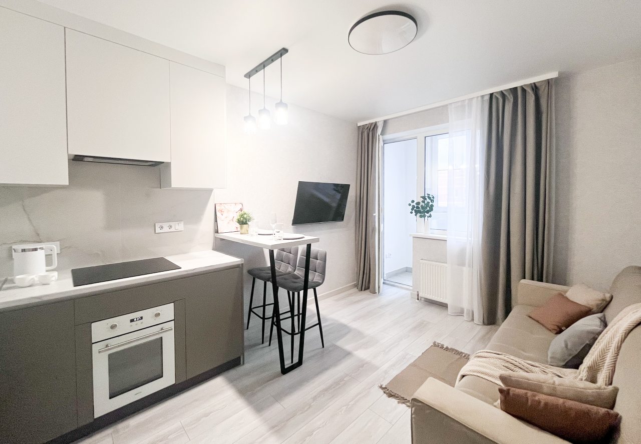 Апартаменты (Студия №101-1), Апартаменты Добрые квартиры Батайск