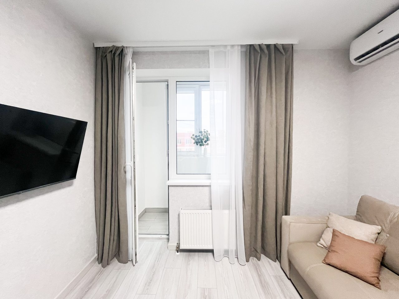 Апартаменты (Студия №101-1), Апартаменты Добрые квартиры Батайск