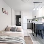 Апартаменты (Студия №101-1), Апартаменты Добрые квартиры Батайск