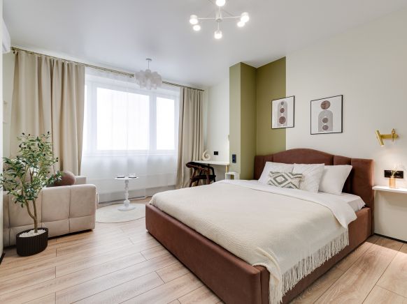 Апартаменты Happy People на Октябрьском бульваре