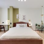 Апартаменты (Студия ЯК - 254 зеленая  3м), Апартаменты Happy People на Октябрьском бульваре