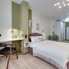 Апартаменты (Студия ЯК - 254 зеленая  3м), Апартаменты Happy People на Октябрьском бульваре