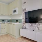 Апартаменты (Студия ЯК - 254 зеленая  3м), Апартаменты Happy People на Октябрьском бульваре