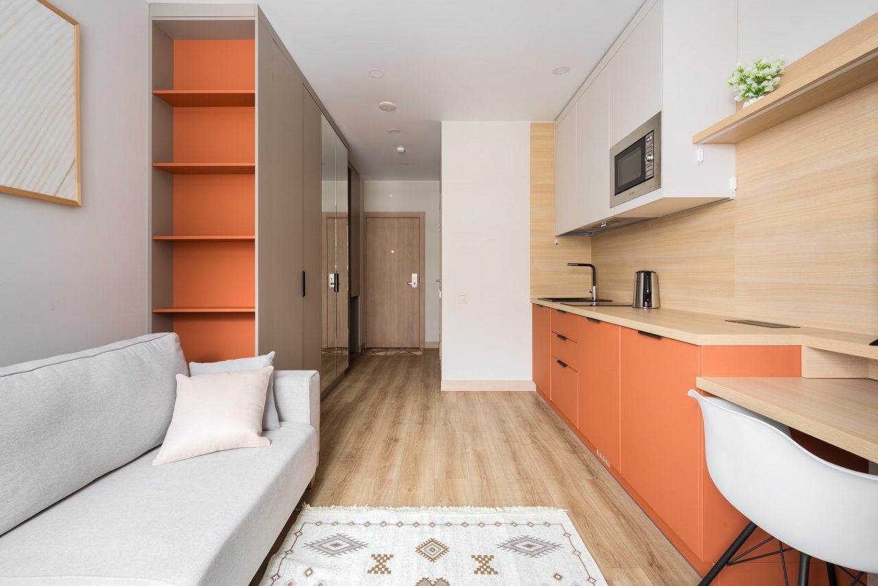 Апартаменты (Студия в Well), Апартаменты RentalSPb на Измайловском бульваре