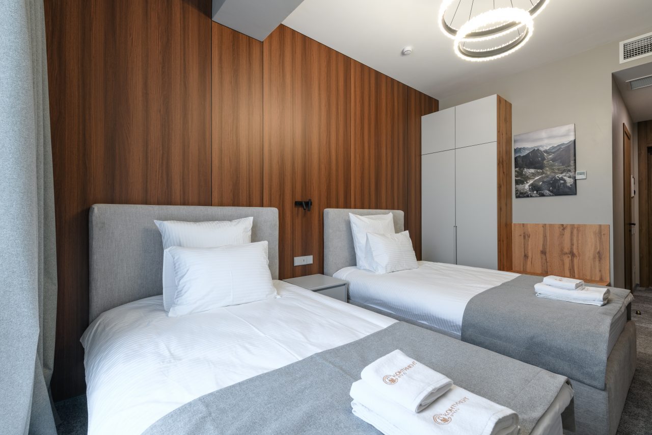 Номер (Комфорт с 2 раздельными кроватями), Отель Континент