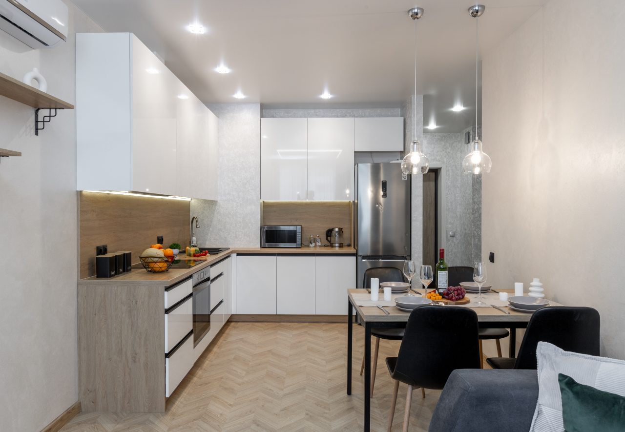 Апартаменты (Современная квартира 2-х комнатная  48 м², от 1 до 4 гостей), Апартаменты Уютные рядом с ТЦ Dana Mall