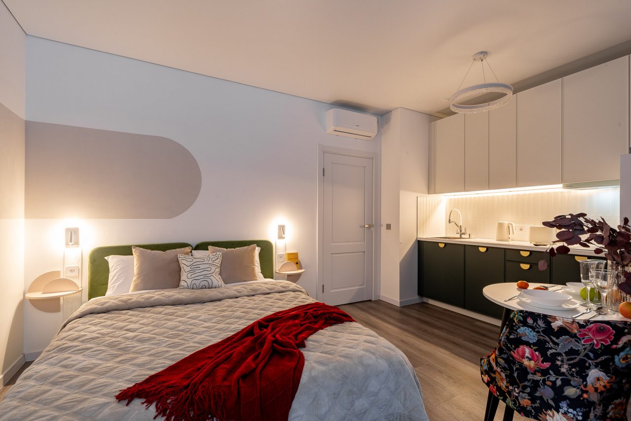 Апартаменты Атмосферная студия АРТиШОК, Санкт-Петербург