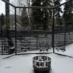 Коттедж (Большой с видом на горы и лес), База отдыха Аризона Архыз