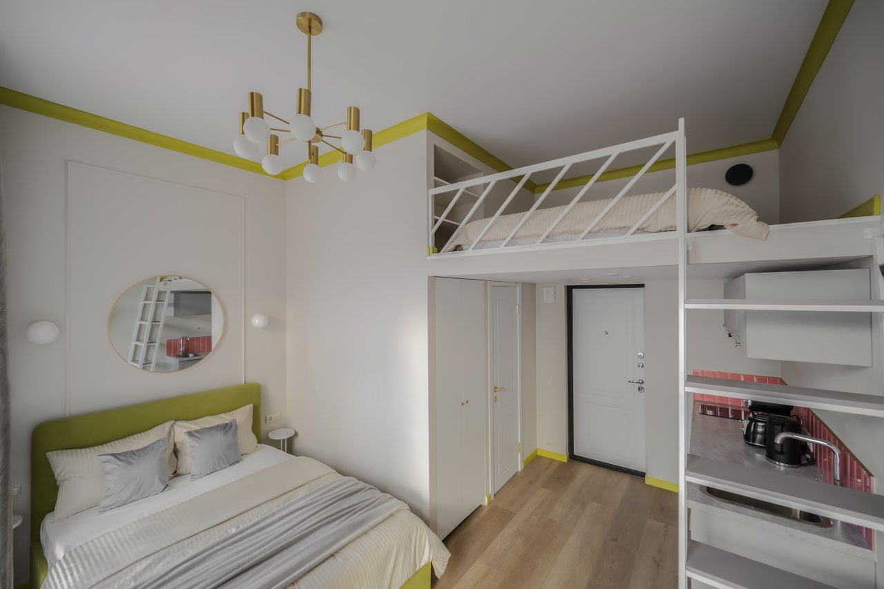 Студио (Для троих в центре), Апартаменты Obertonapart