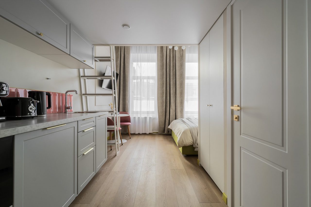 Студио (Для троих в центре), Апартаменты Obertonapart