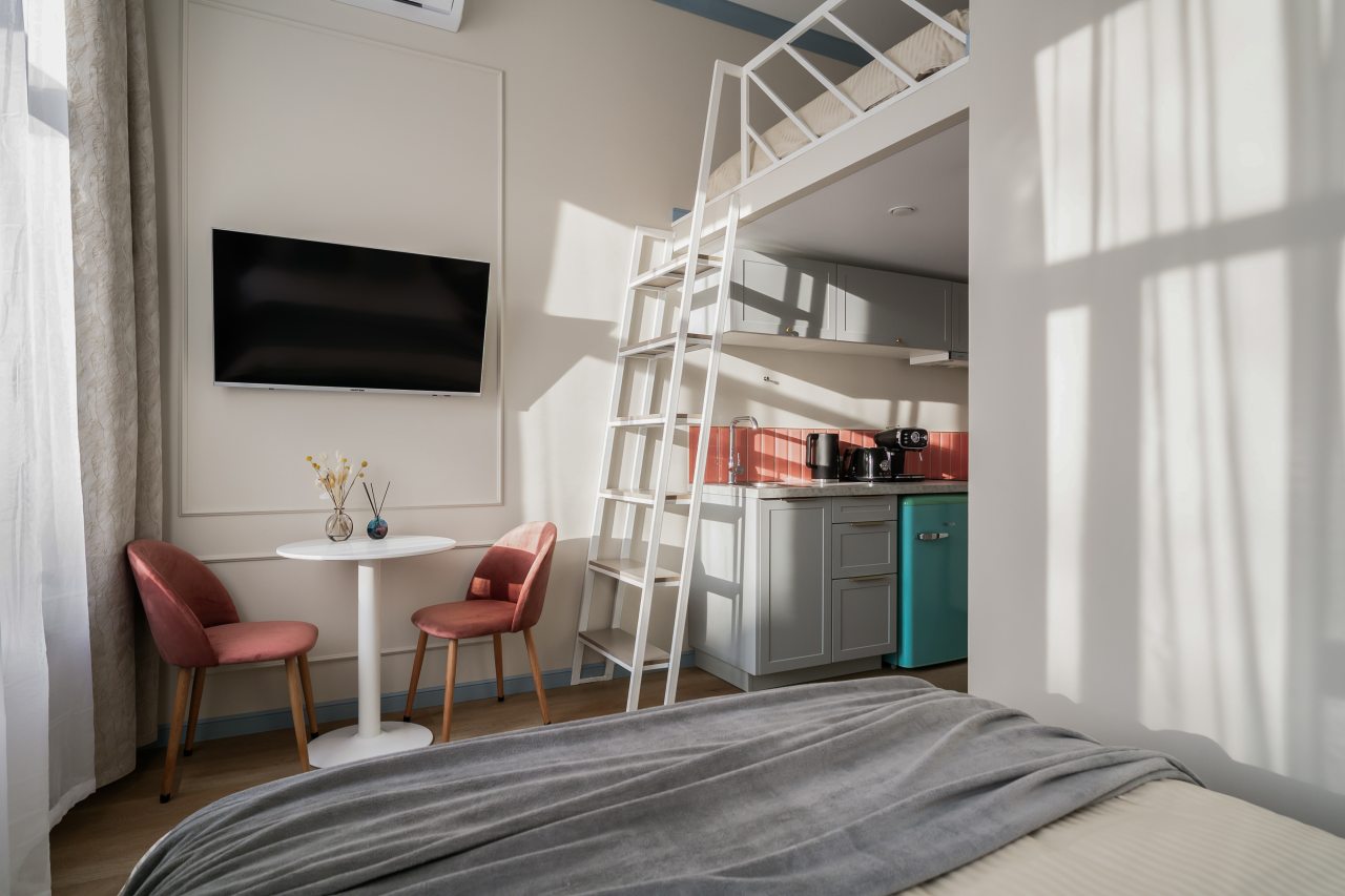 Студио (В центре для троих), Апартаменты Obertonapart