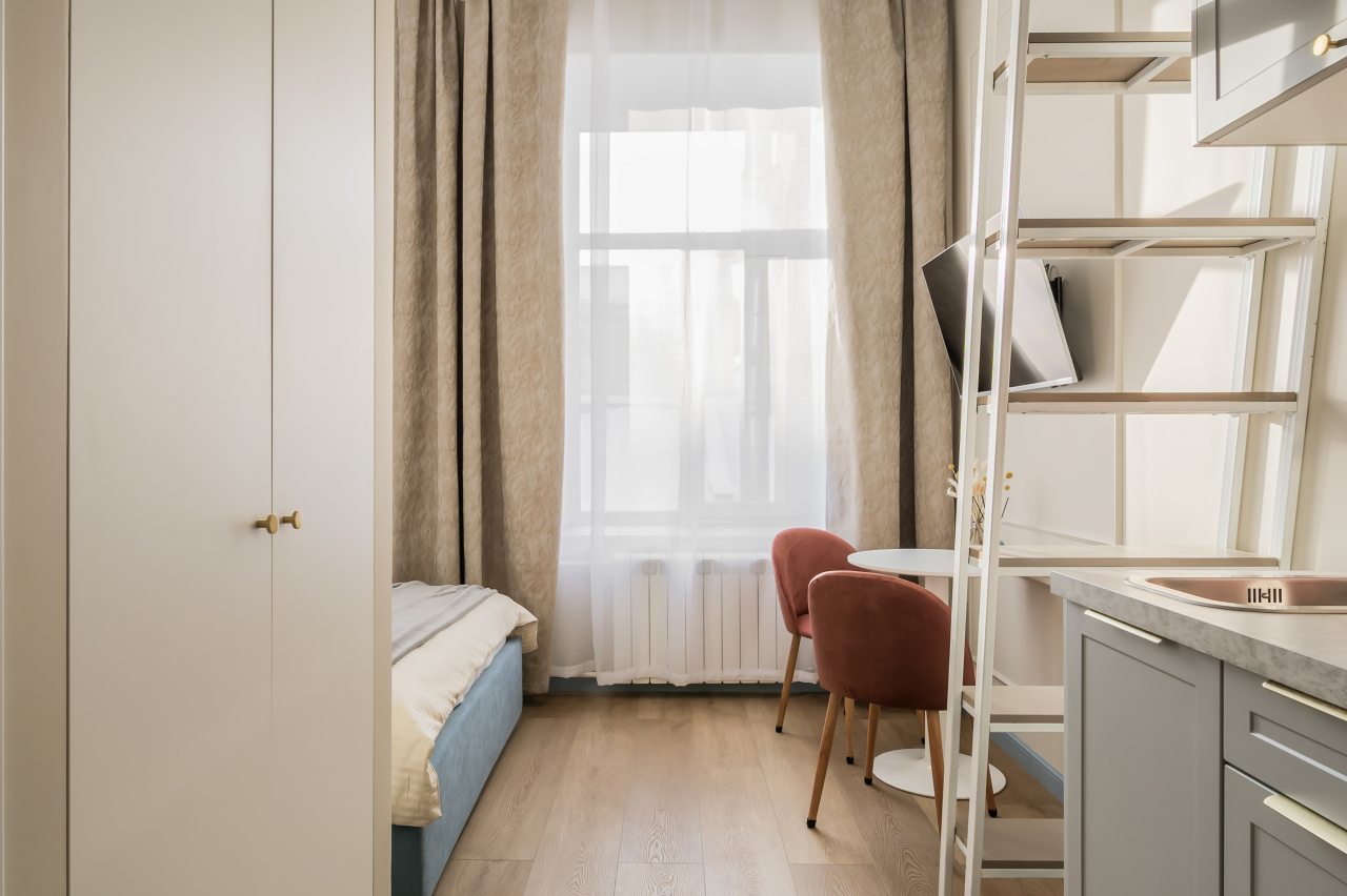 Студио (В центре для троих), Апартаменты Obertonapart