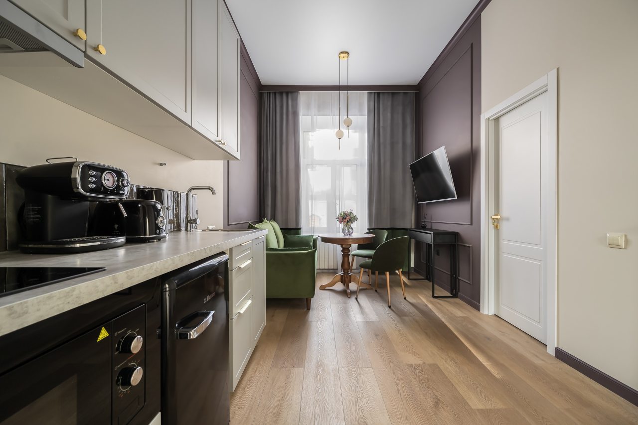 Полулюкс (Уютный для четверых), Апартаменты Obertonapart