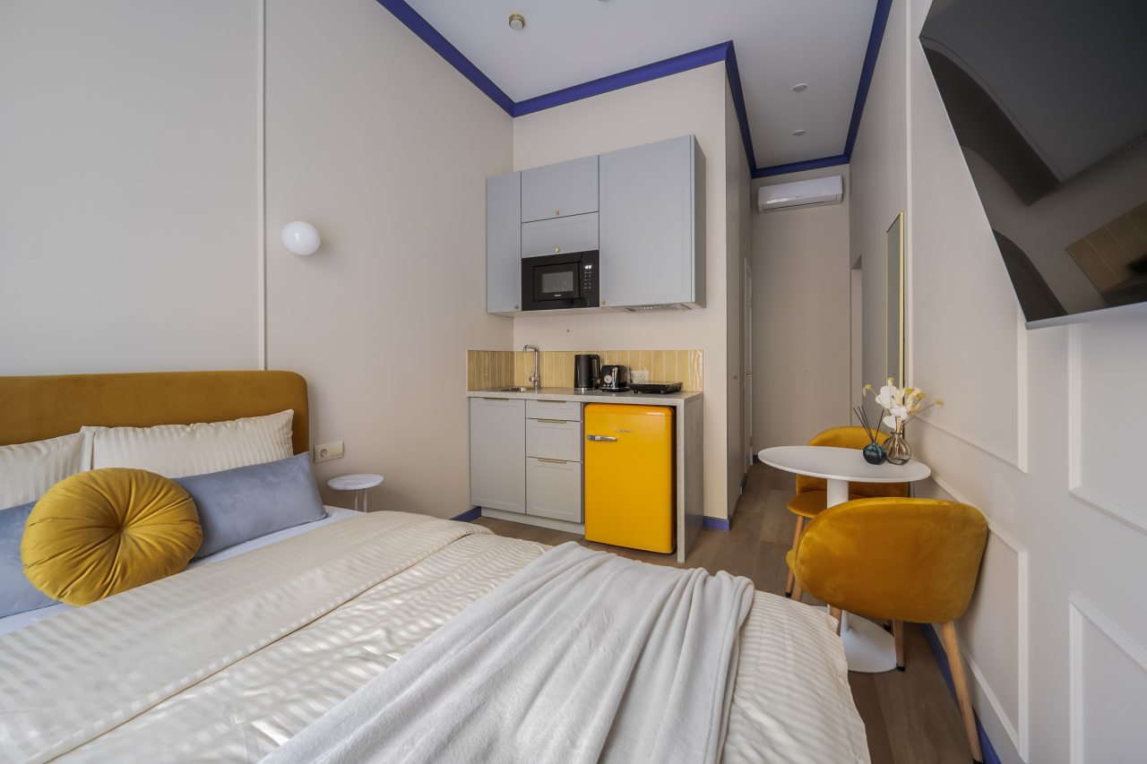 Студио (Трехместней в центре), Апартаменты Obertonapart