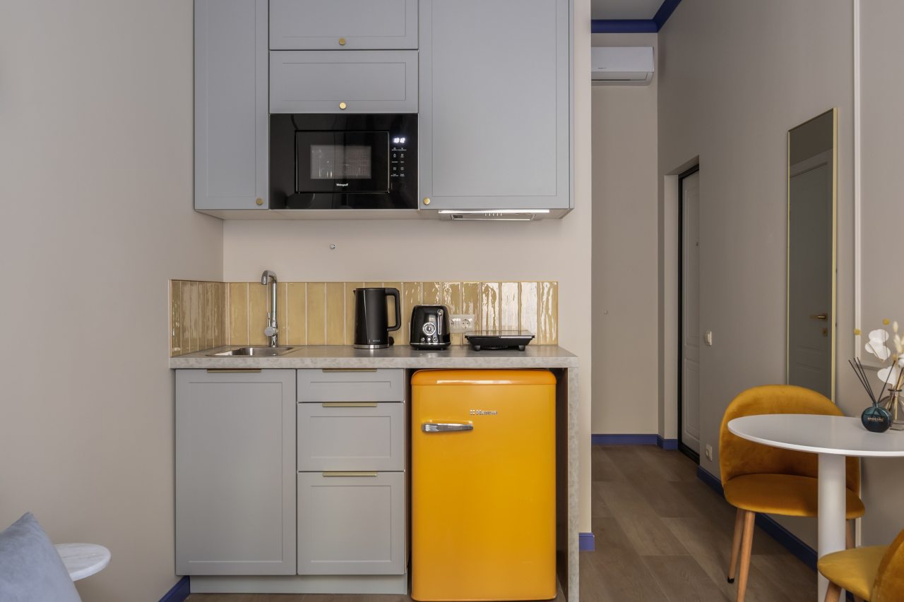 Студио (Трехместней в центре), Апартаменты Obertonapart