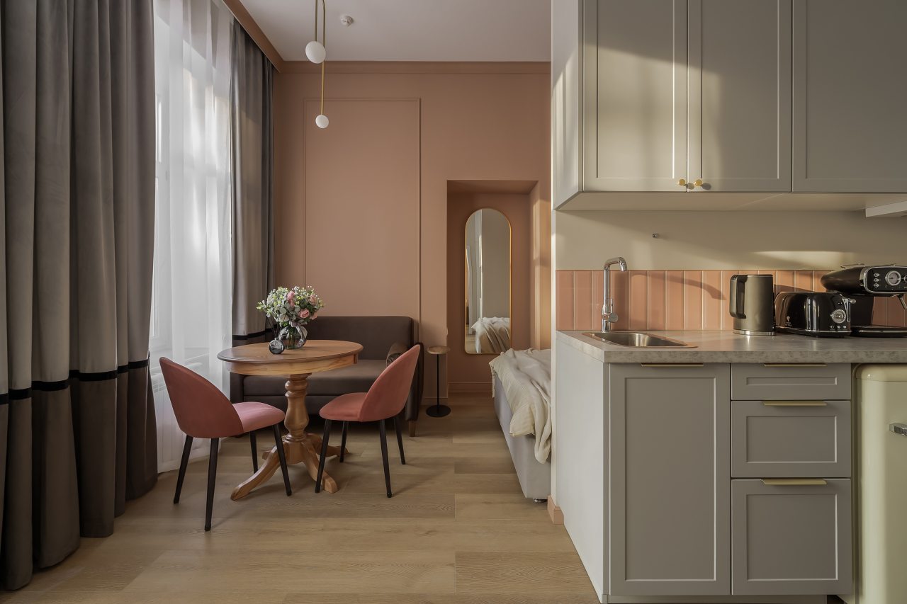 Апартаменты (Для компании в центре), Апартаменты Obertonapart
