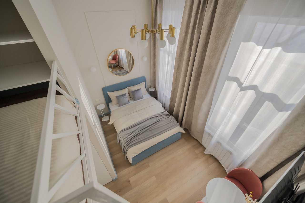 Студио (В центре для троих), Апартаменты Obertonapart