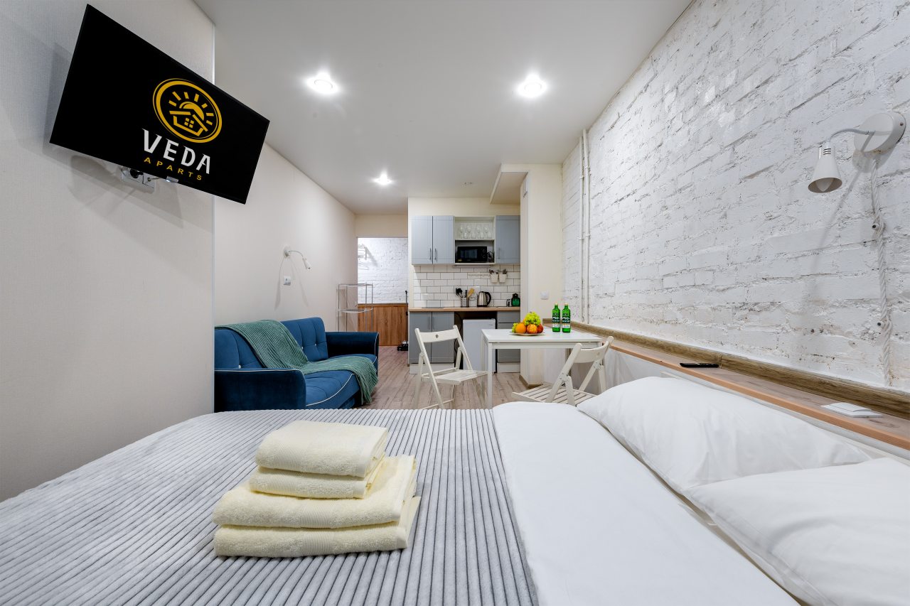 Апартаменты (Улучшенные №1 для 4-х гостей на Подольской, 14), Апартаменты VEDA Aparts на Подольской