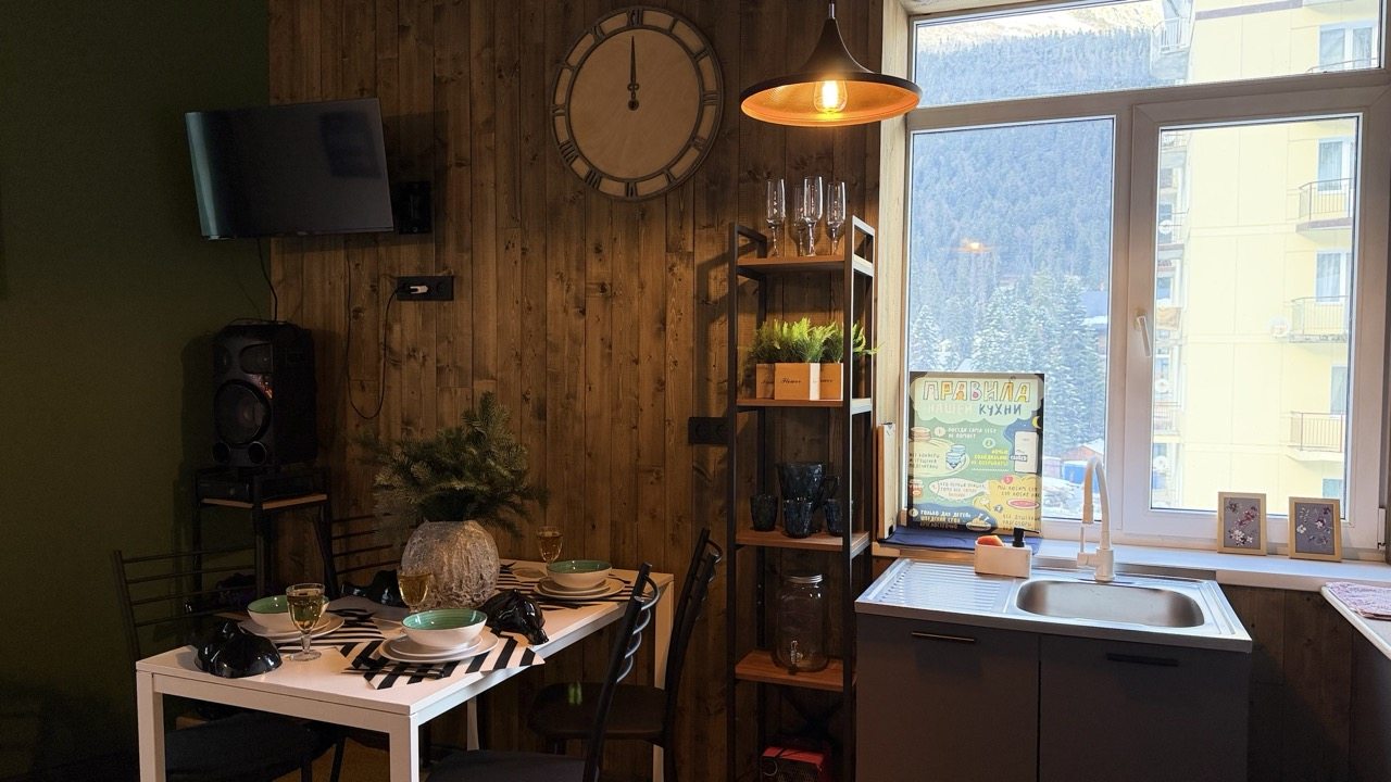 Апартаменты (Трехкомнатные), Апартаменты АртХаус Домбай