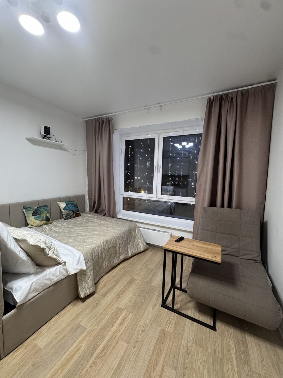 Возможность самостоятельного приготовления пищи, Апартаменты Уютная студия с проектором