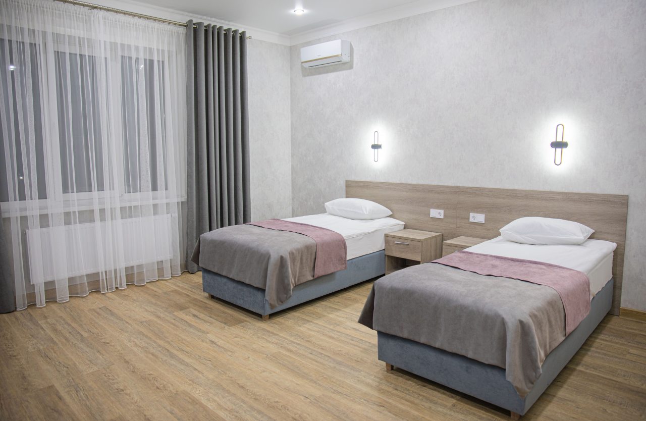 Двухместный (Стандарт с 2-мя односпальными кроватями), Гостиница Звездный ключ