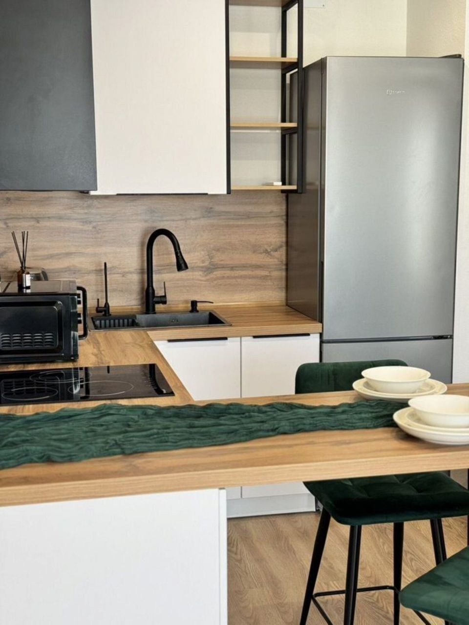 Возможность самостоятельного приготовления пищи, Апартаменты Двухкомнатные для семьи у метро Внуково