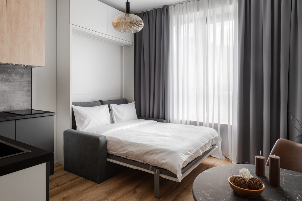 Двухместный (Апартаменты Moon), Апартаменты Comfort Life возле Москва-сити