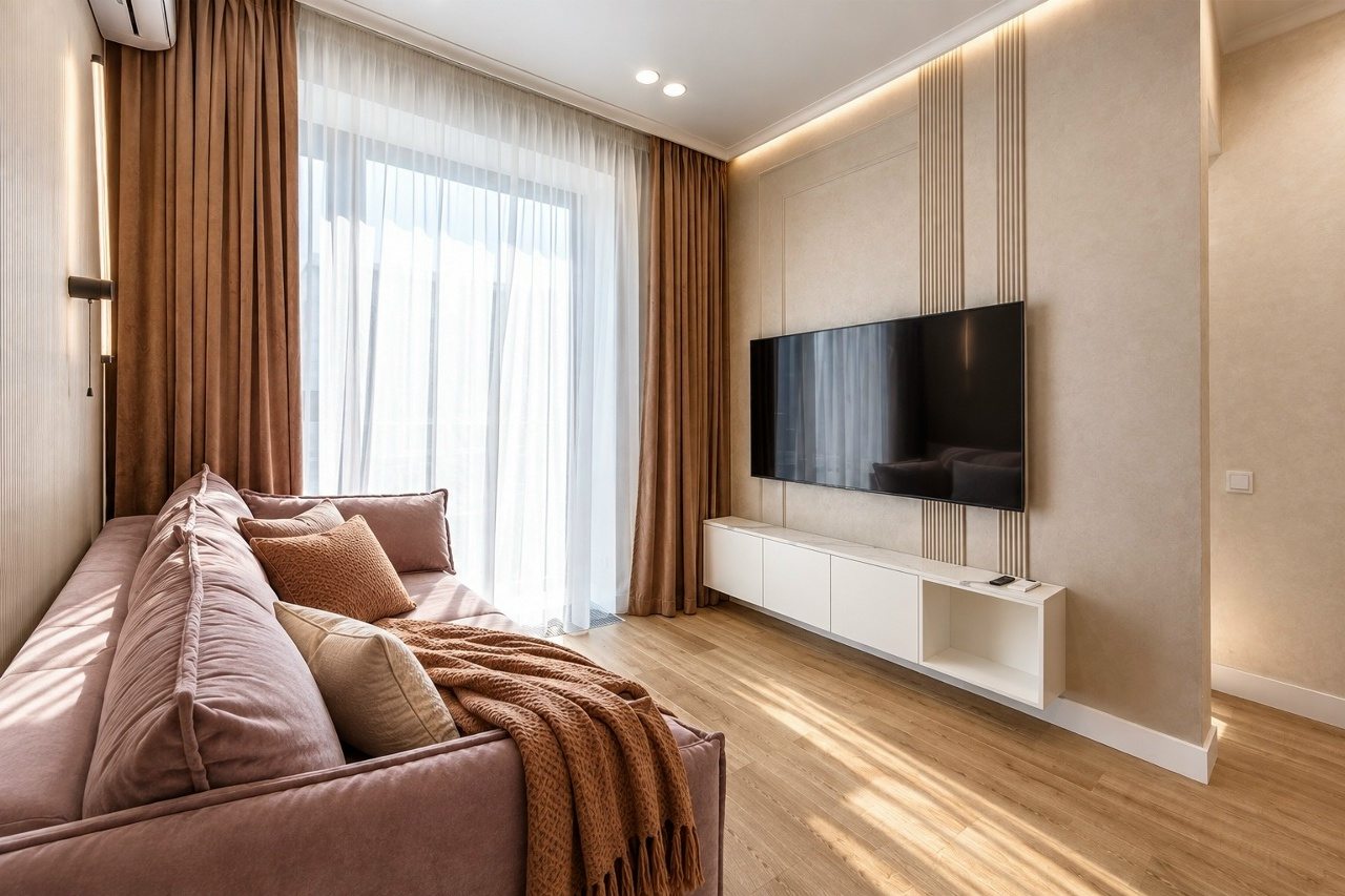 Апартаменты (Однокомнатные с видом на сити), Апартаменты Comfort Life возле Москва-сити