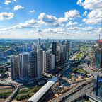 Апартаменты (Панорамная студия в Москва-Сити с видом на башни и город), Апартаменты Квартира есть Москва Сити