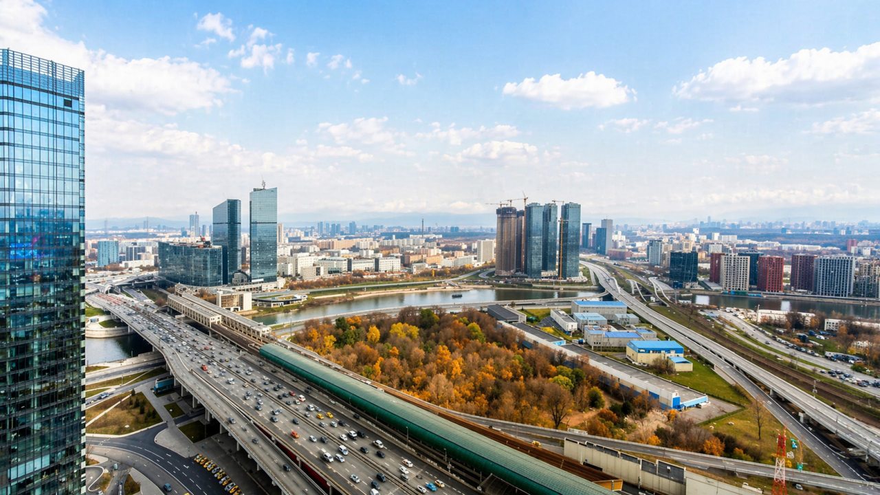 Апартаменты (Панорамная студия в Москва-Сити с видом на башни и город), Апартаменты Квартира есть Москва Сити