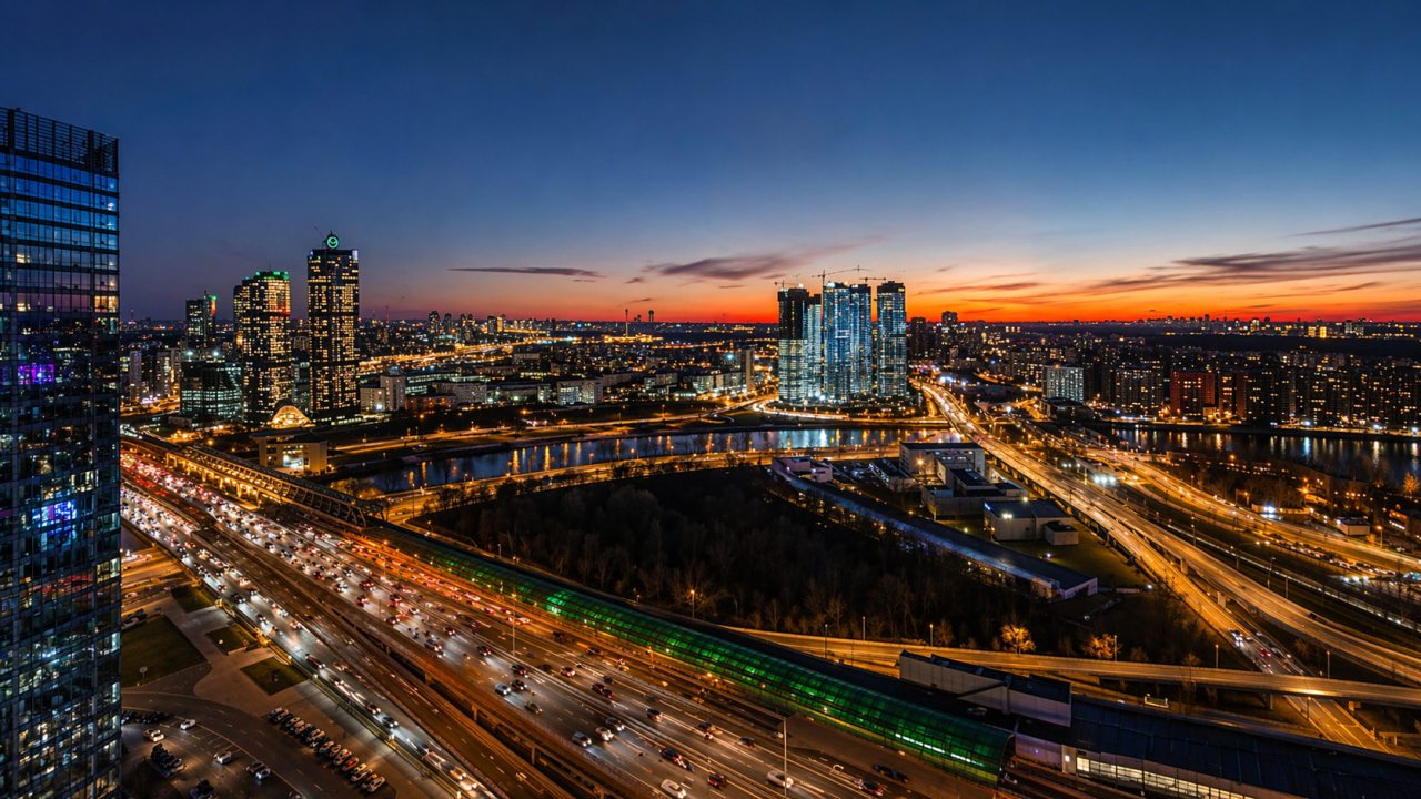Апартаменты (Панорамная студия в Москва-Сити с видом на башни и город), Апартаменты Квартира есть Москва Сити