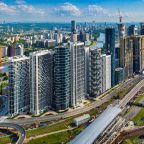Апартаменты (Панорамная студия в Москва-Сити с видом на башни и город), Апартаменты Квартира есть Москва Сити