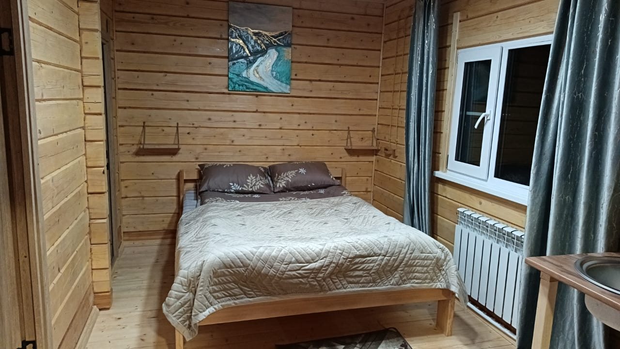 Коттедж (На берегу с беседкой), Кемпинг Bars glamp