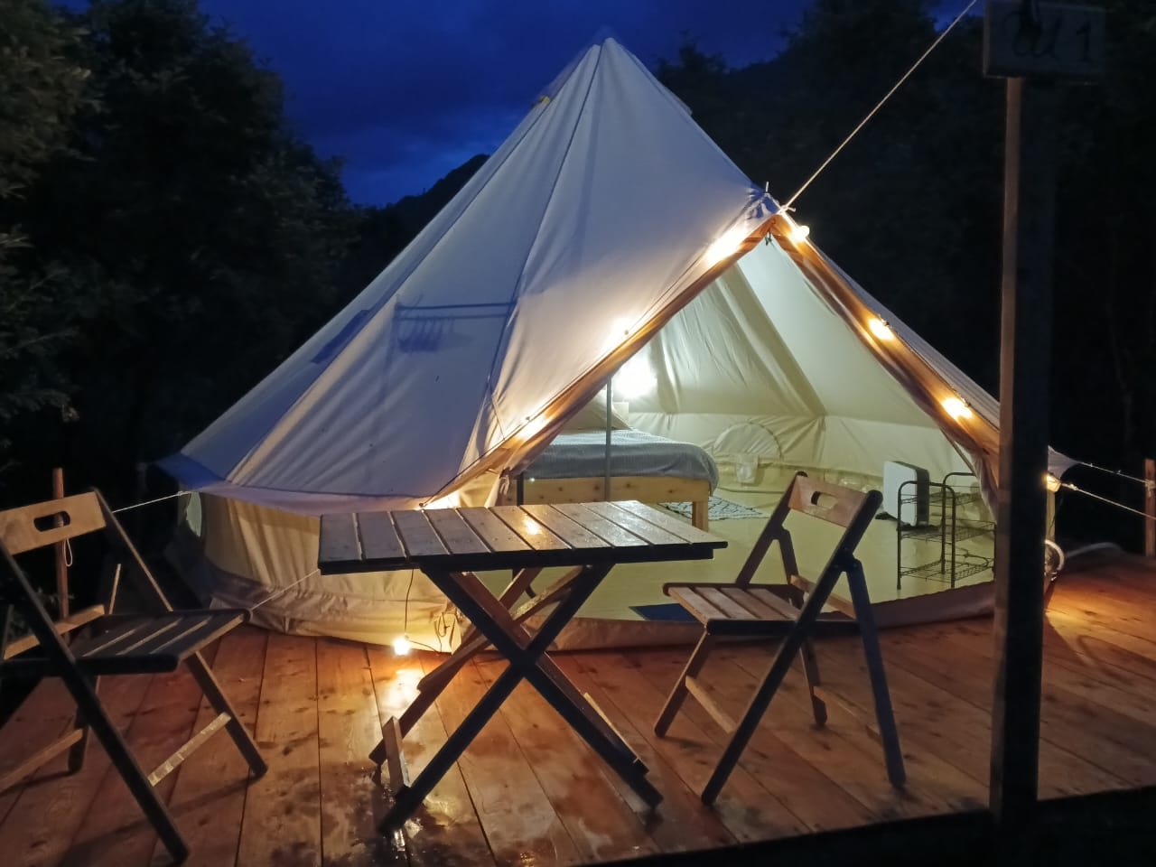 Двухместный (Шатер), Кемпинг Bars glamp