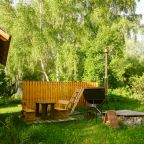 Баный чан на берегу, Кемпинг Bars glamp