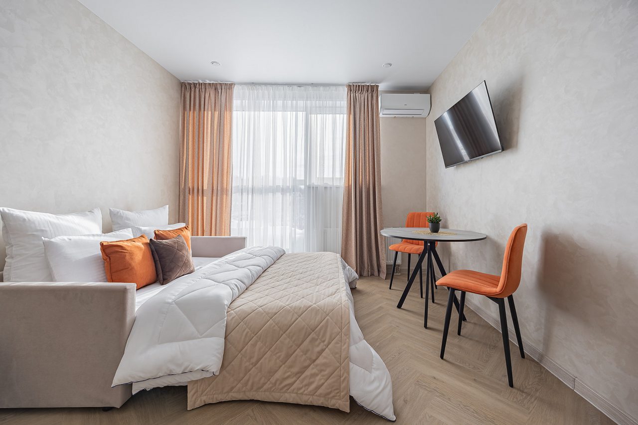 Апартаменты (Стандарт 2 местные | STD APT DBL), Апарт-отель Аура