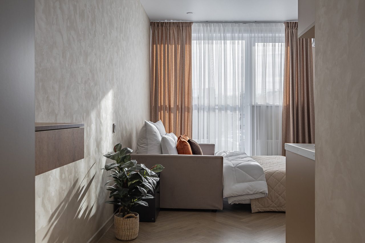 Апартаменты (Стандарт 2 местные | STD APT DBL), Апарт-отель Аура