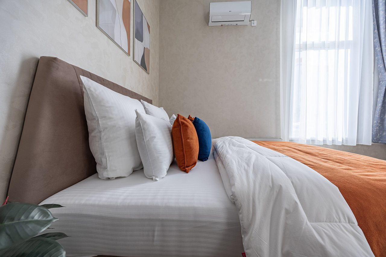Апартаменты (Улучшенные 3-местные  (2+1) | Superior DBL + Extra bed), Апарт-отель Аура