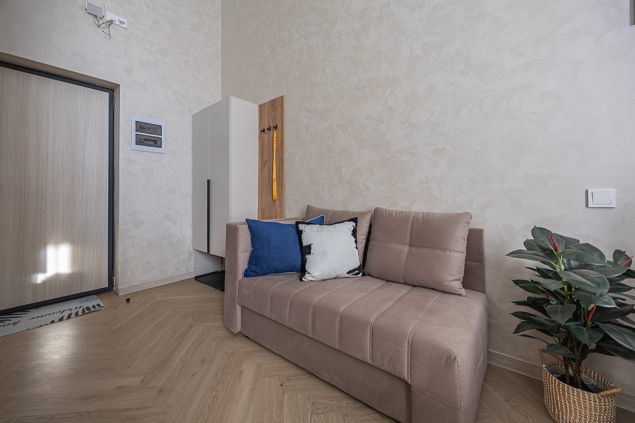 Апартаменты (Улучшенные 3-местные  (2+1) | Superior DBL + Extra bed), Апарт-отель Аура