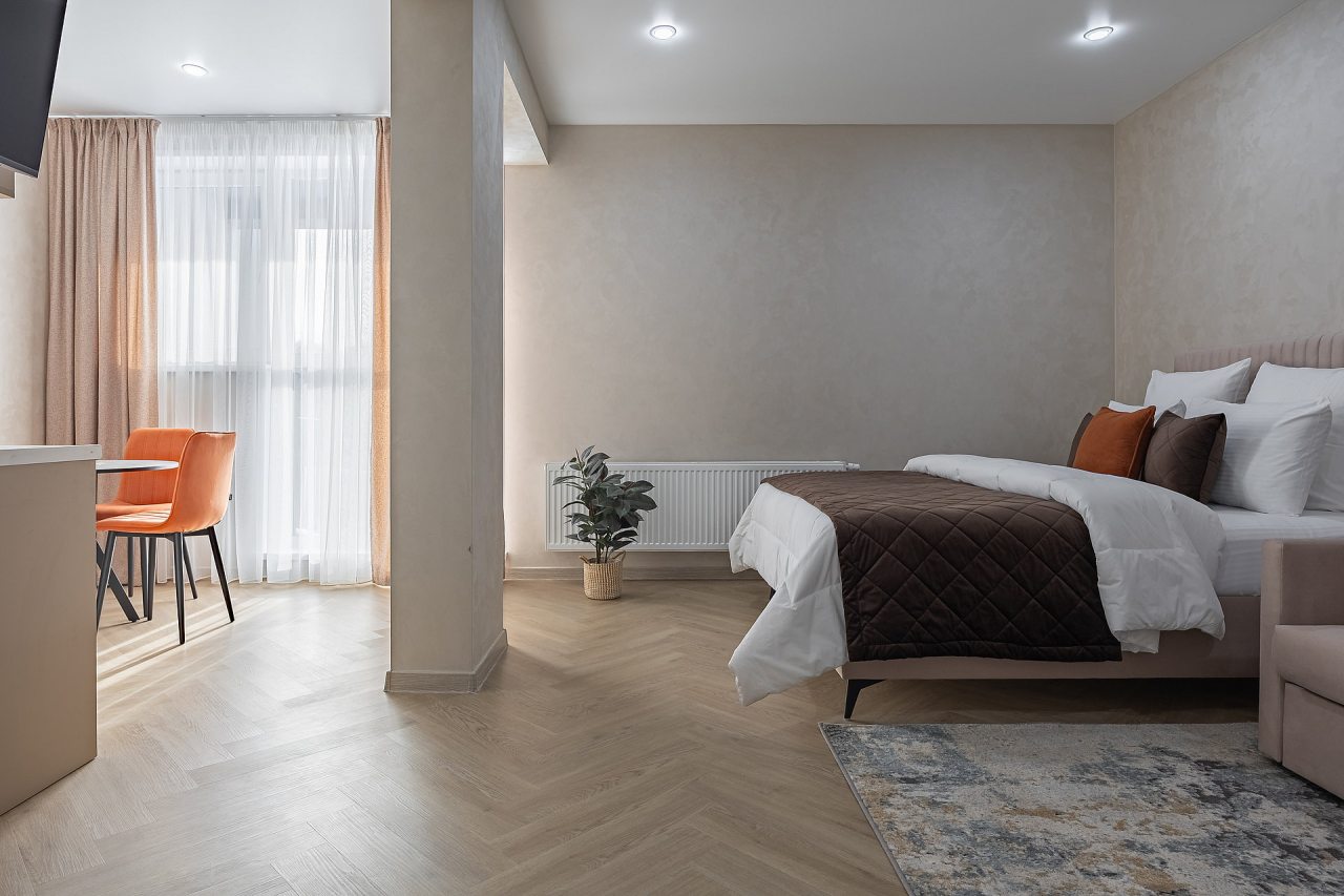 Апартаменты (Улучшенные 2+2 | Superior apt DBL + Sofa), Апарт-отель Аура