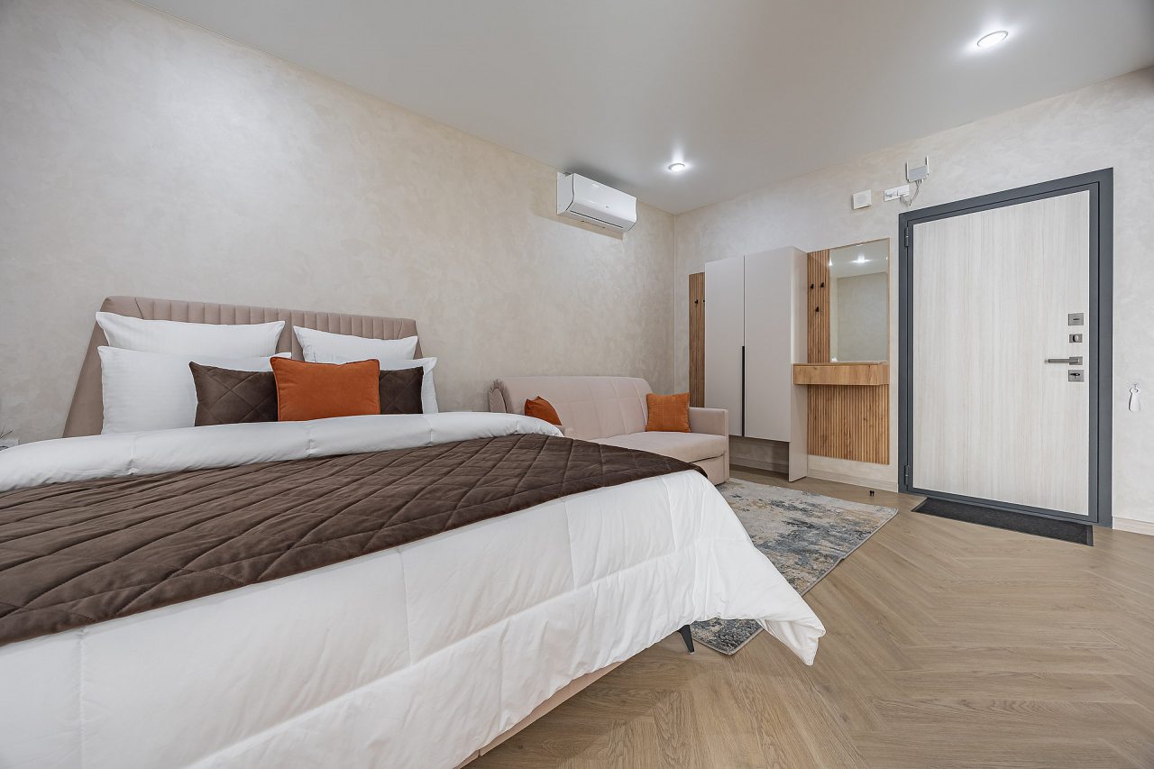 Апартаменты (Улучшенные 2+2 | Superior apt DBL + Sofa), Апарт-отель Аура